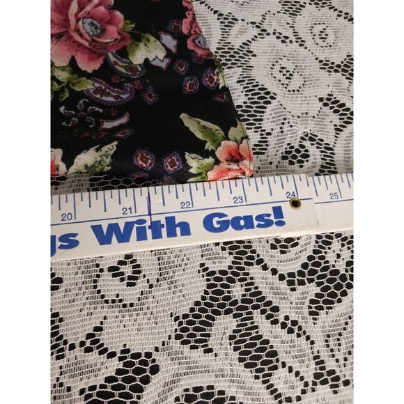 Repaired Vintage Roses & Blueberries Printed Button-Up Slip Dress - Picture 16 of 16